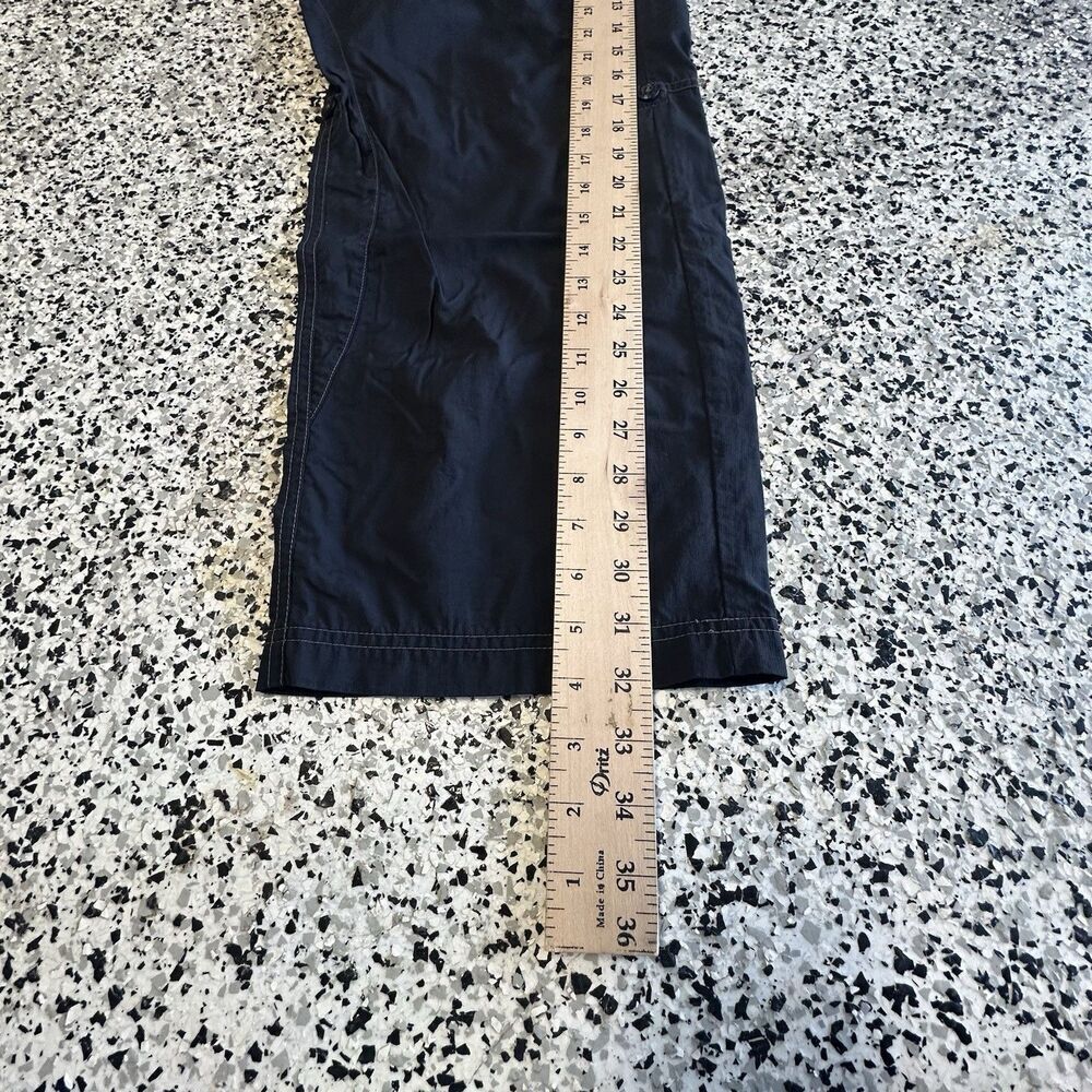 Columbia Field Gear Pants Mens 38 Relaxed Nylon Black Hiking Utility Stitched - Picture 4 of 9